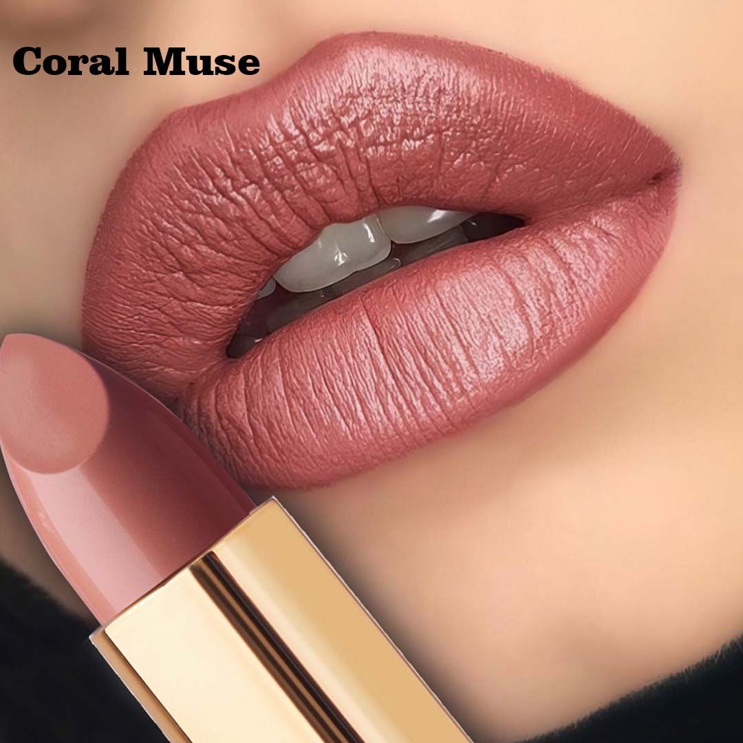 WABI Beauty WABI Never Enough Lipstick - Coral Muse